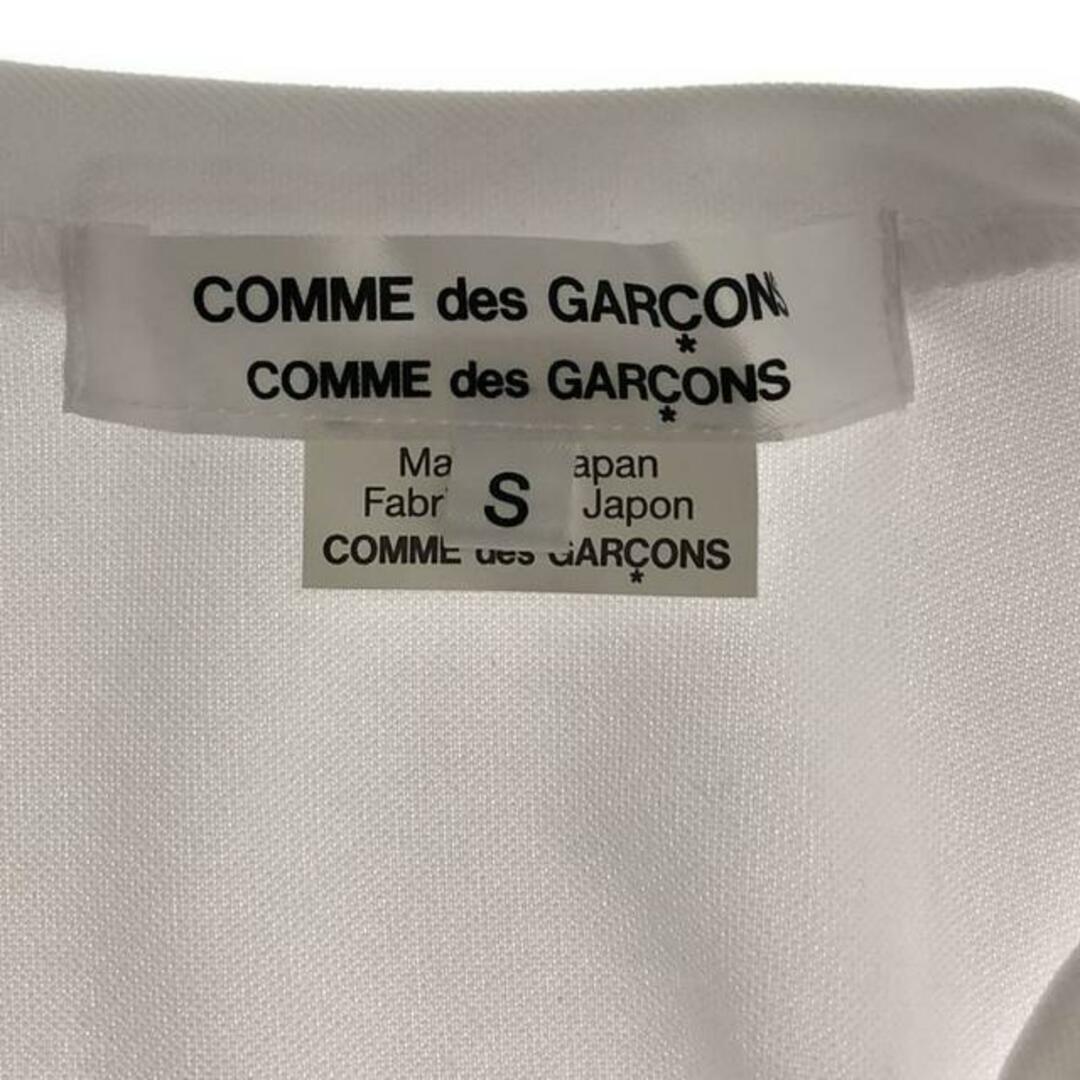 COMME des GARCONS COMME des GARCONS(コムデギャルソンコムデギャルソン)の【美品】  COMME des GARCONS COMME des GARCONS / コムコム | 2024SS | フリンジディティール クルーネックTシャツ | S | ホワイト | レディース レディースのトップス(Tシャツ(半袖/袖なし))の商品写真