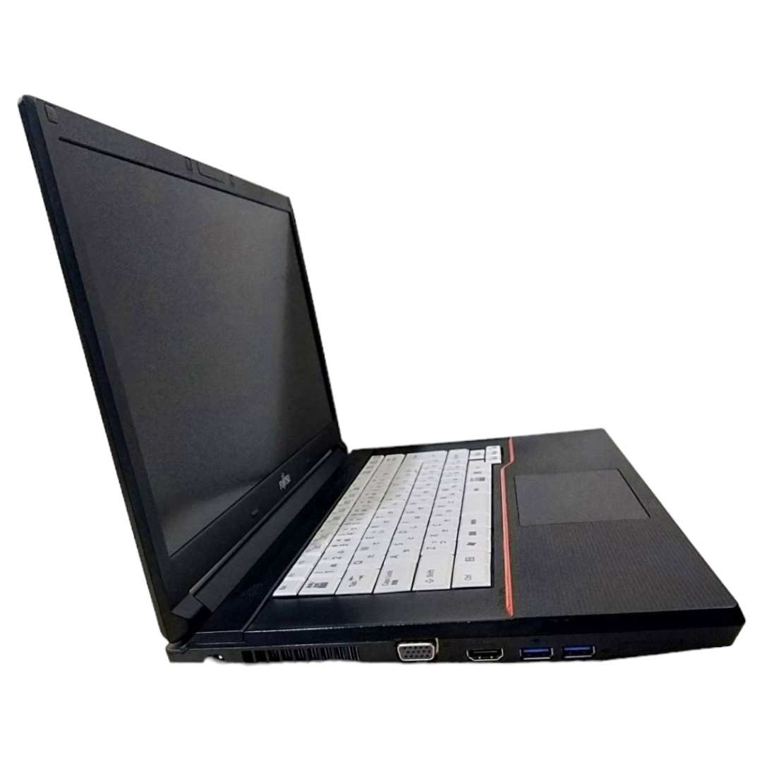 D030406 Fujitsuノートパソコン Windows 11オフィス付き スマホ/家電/カメラのPC/タブレット(ノートPC)の商品写真