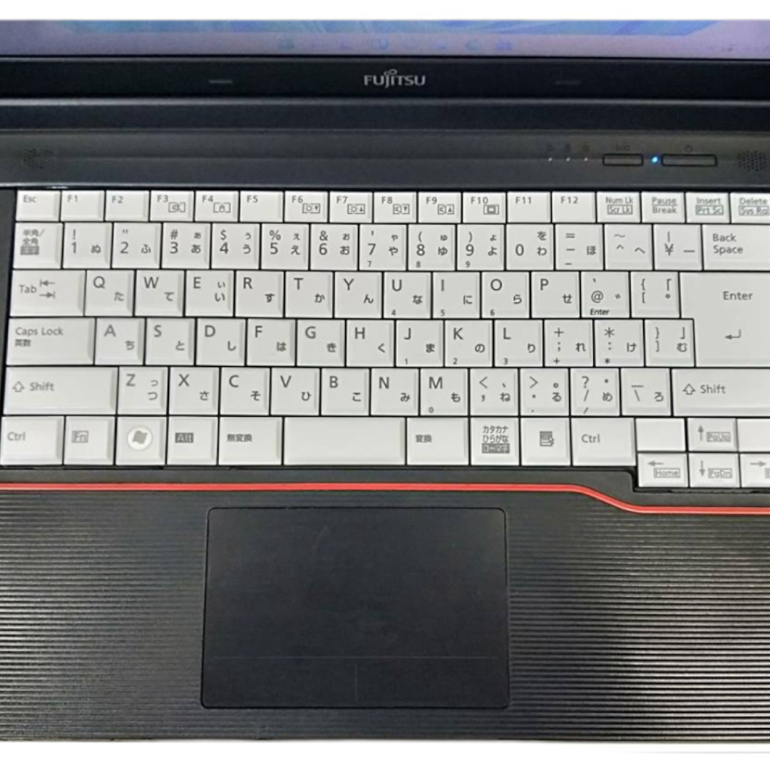 D030406 Fujitsuノートパソコン Windows 11オフィス付き スマホ/家電/カメラのPC/タブレット(ノートPC)の商品写真