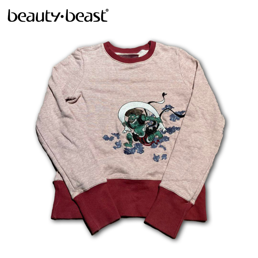 beauty:beast(ビューティビースト)のbeauty:beast 刺繍　スウェット メンズのトップス(スウェット)の商品写真