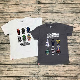 ユニクロ(UNIQLO)のユニクロ UNIQLO UT レゴ ニンジャゴー Tシャツ キッズ120 2枚(Tシャツ/カットソー)