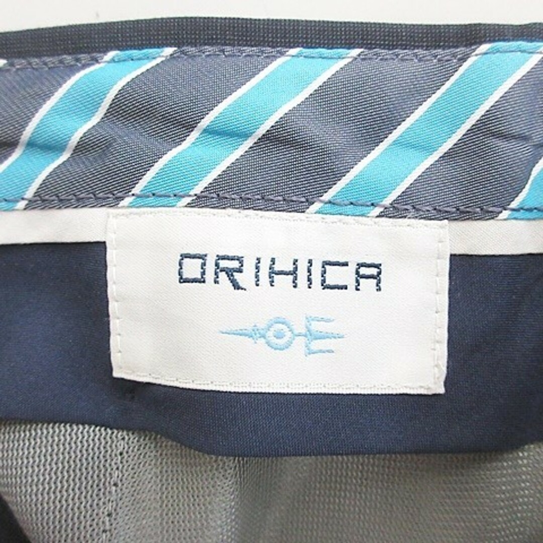 ORIHICA(オリヒカ)のオリヒカ ORIHICA パンツ スラックス ストレート 無地 ウール 紺 88 メンズのパンツ(スラックス)の商品写真