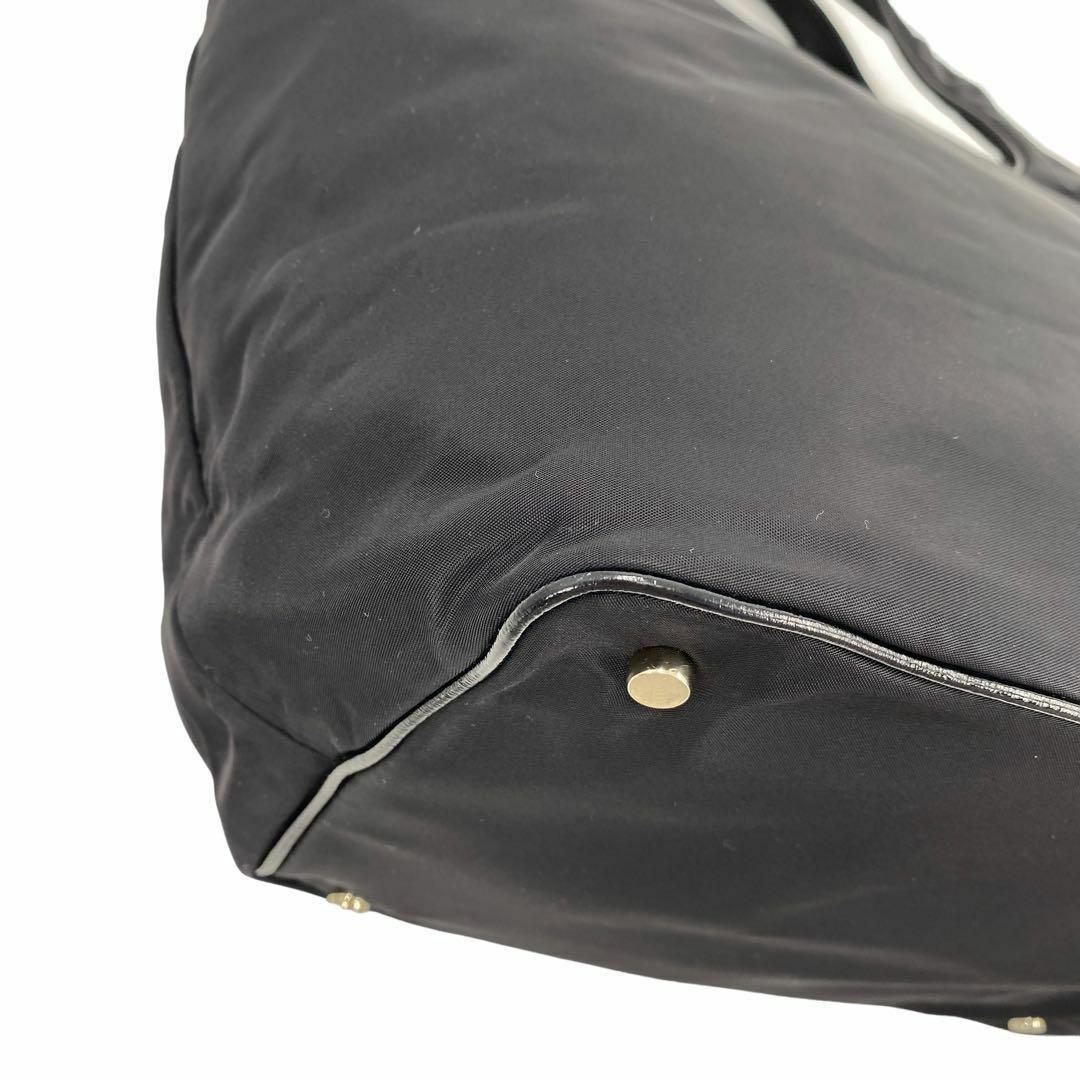 美品✨ケイトスペード　リボン　ナイロントートバッグ　軽量大容量　A4収納可 レディースのバッグ(トートバッグ)の商品写真