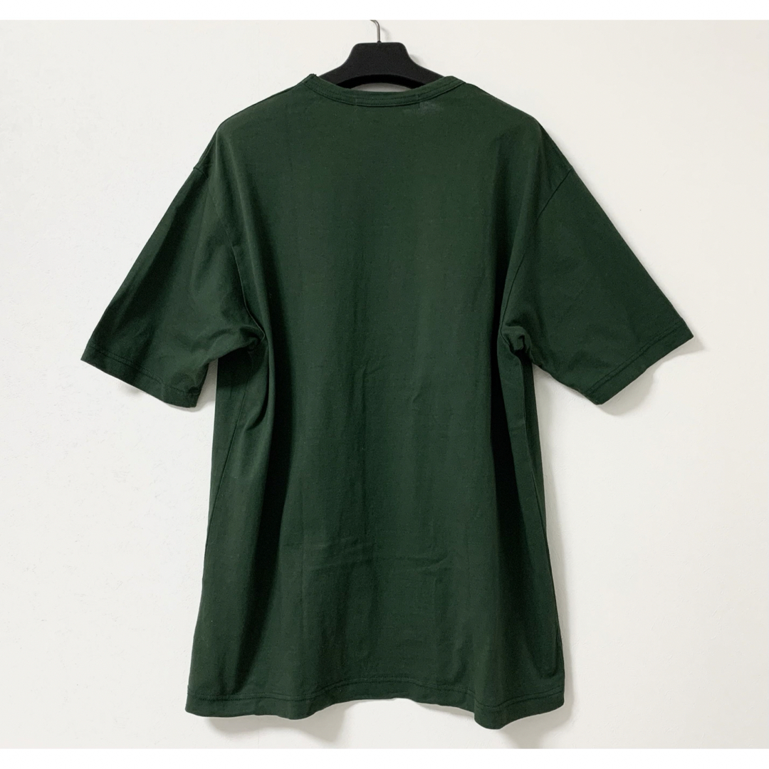 JUNYA WATANABE COMME des GARCONS(ジュンヤワタナベコムデギャルソン)のジュンヤワタナベマン コムデギャルソン クルーネック Tシャツ カットソー 緑 メンズのトップス(Tシャツ/カットソー(半袖/袖なし))の商品写真