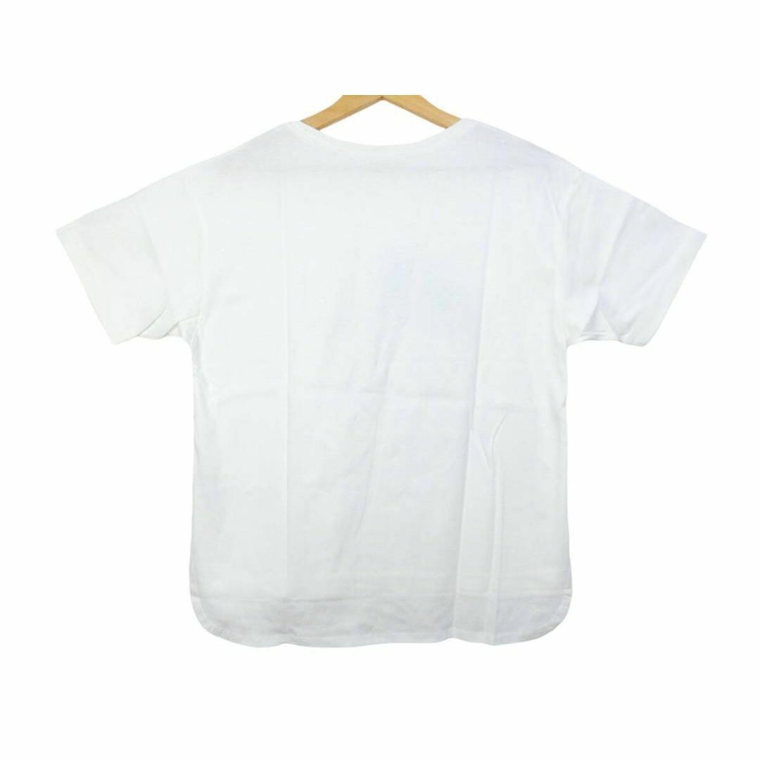 未使用 NAUW CLOSET フォトプリント半袖Tシャツ LLサイズ ホワイト レディースのトップス(Tシャツ(半袖/袖なし))の商品写真