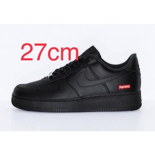 シュプリーム(Supreme)の27cm Supreme Nike Air Force 1 Low Black(スニーカー)