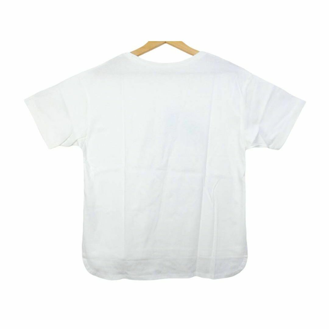 未使用 NAUW CLOSET フォトプリント半袖Tシャツ 3Lサイズ ホワイト レディースのトップス(Tシャツ(半袖/袖なし))の商品写真