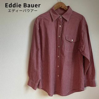 エディーバウアー(Eddie Bauer)のEddie Bauer エディーバウアー 90s 白タグ ヴィンテージ シャツ(シャツ/ブラウス(長袖/七分))