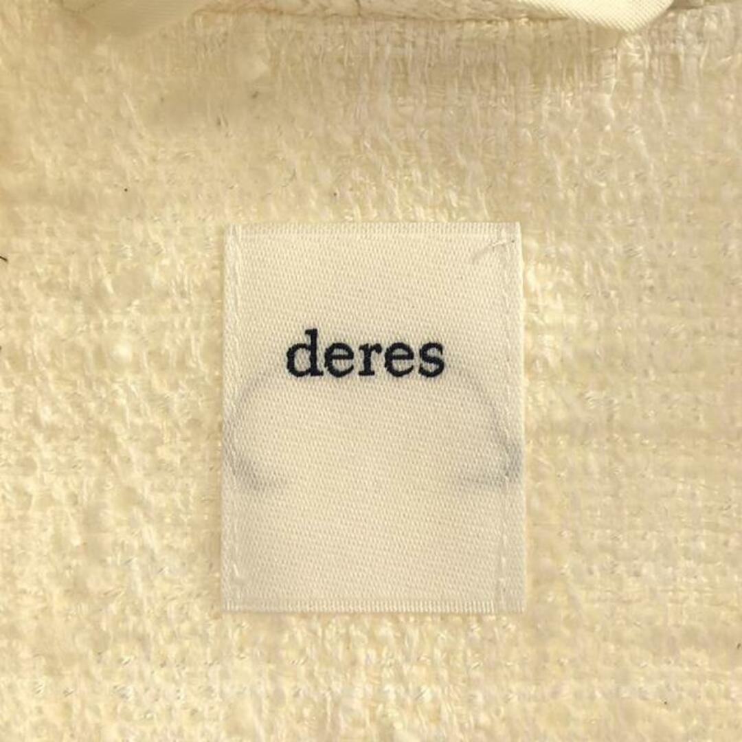 【美品】  deres / デレス | Maisie / ツイード シングルジャケット / 総裏地 | F | white | レディース レディースのジャケット/アウター(その他)の商品写真