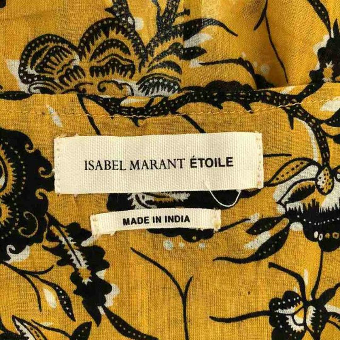 ISABEL MARANT ETOILE / イザベルマランエトワール | ボタニカル 総柄 ショートパンツ | 36 | イエロー | レディース レディースのパンツ(その他)の商品写真