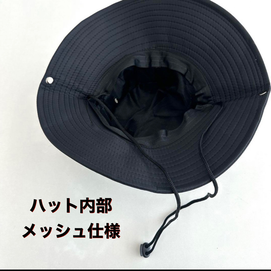 サファリハット ハット UV 帽子 男女兼用　アウトドア レジャー  夏　海 山 メンズの帽子(ハット)の商品写真