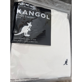 カンゴール(KANGOL)の新品kangol ロゴT-シャツ白(黒もあり)(Tシャツ/カットソー(半袖/袖なし))