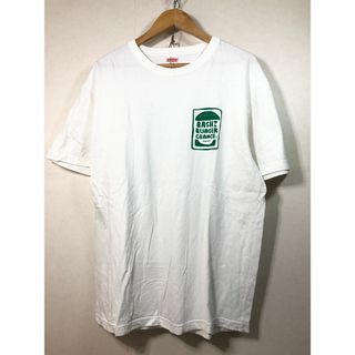 800551● BASHI BURGER CHANCE Tシャツ XL ホワイト(Tシャツ/カットソー(半袖/袖なし))