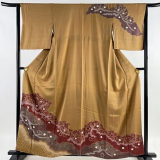 訪問着 身丈158cm 裄丈64cm 正絹 秀品 【中古】(着物)