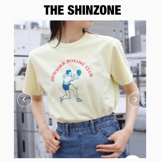Shinzone - THE SHINZONEシンゾーン　 ボクシングプリントTEE　Tシャツ