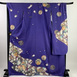 振袖 身丈172cm 裄丈70cm 正絹 名品 【中古】(着物)