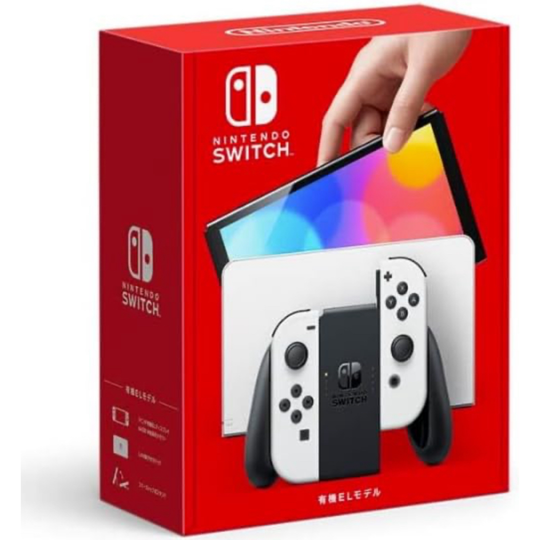 Nintendo Switch(ニンテンドースイッチ)のニンテンドースイッチ　有機EL エンタメ/ホビーのゲームソフト/ゲーム機本体(家庭用ゲーム機本体)の商品写真