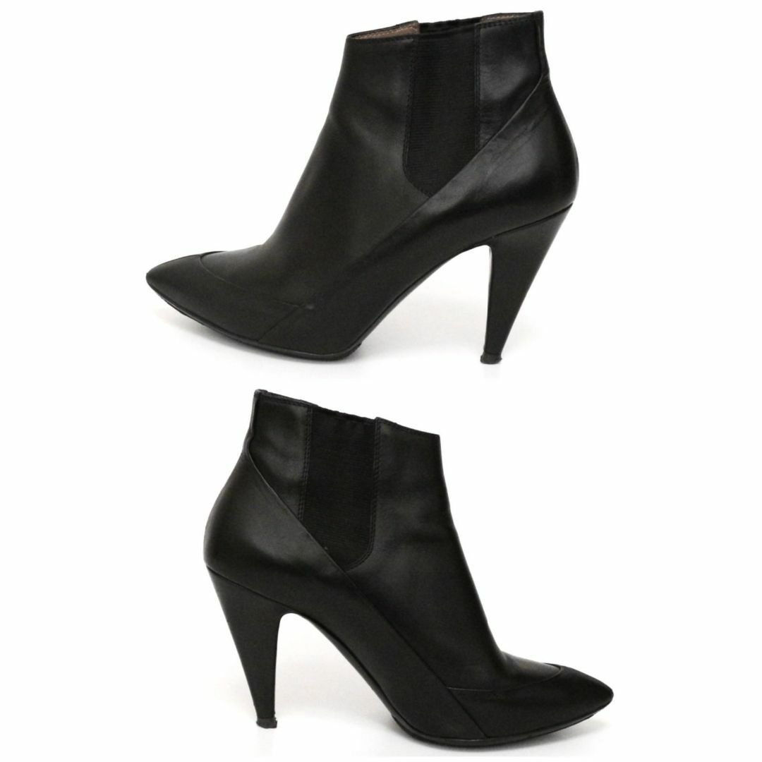 Balenciaga(バレンシアガ)のバレンシアガ ブーティ ブーツ ハイヒール ミュール レザー 本革 黒 ブラック レディースの靴/シューズ(ハイヒール/パンプス)の商品写真