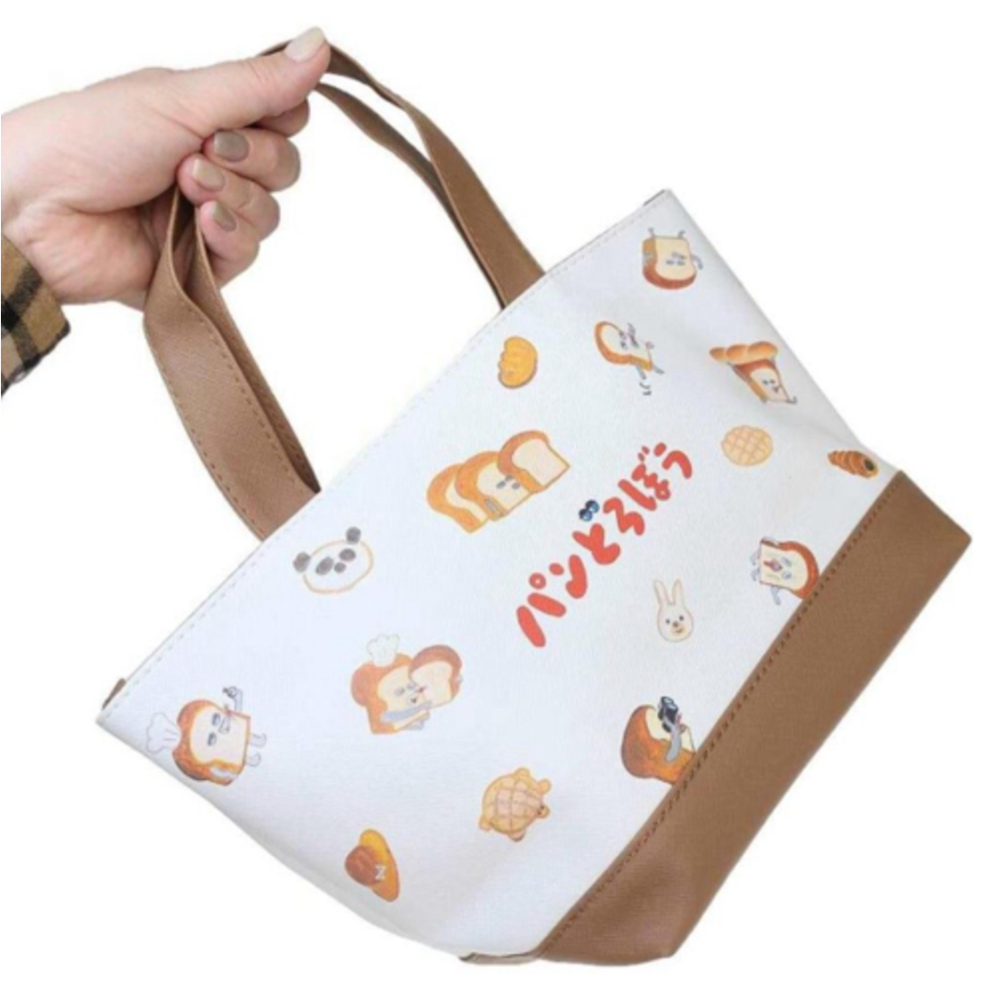 新品　パンどろぼう　ランチトート　保冷バッグ　お弁当　絵本 キッズ/ベビー/マタニティのこども用バッグ(ランチボックス巾着)の商品写真