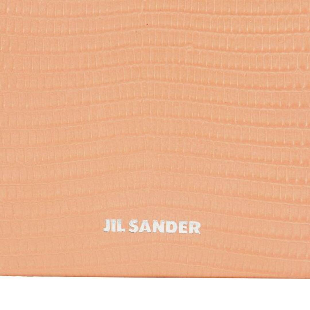 Jil Sander(ジルサンダー)の新品 ジルサンダー JIL SANDER ショルダーバッグ LIZARD PRINT SHOULDER BAG ピーチパール レディースのバッグ(ショルダーバッグ)の商品写真