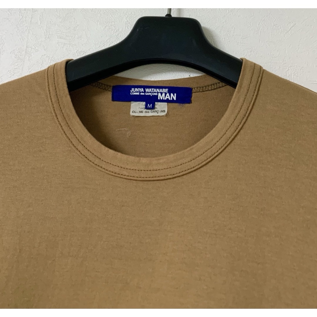 JUNYA WATANABE COMME des GARCONS(ジュンヤワタナベコムデギャルソン)のジュンヤワタナベマン コムデギャルソン クルーネックカラー Tシャツ カットソー メンズのトップス(Tシャツ/カットソー(半袖/袖なし))の商品写真