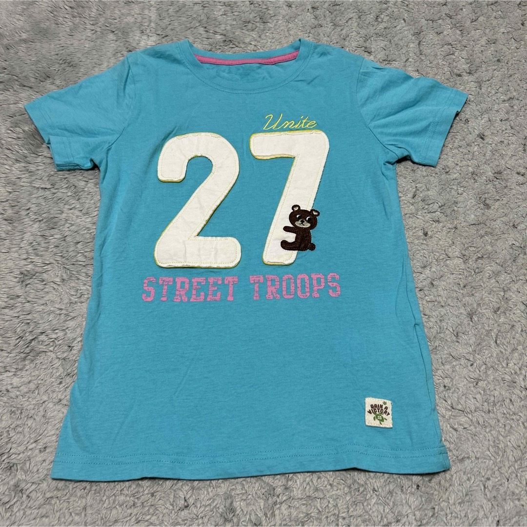 双子　女の子　150 半袖　Tシャツ  2枚セット キッズ/ベビー/マタニティのキッズ服女の子用(90cm~)(Tシャツ/カットソー)の商品写真