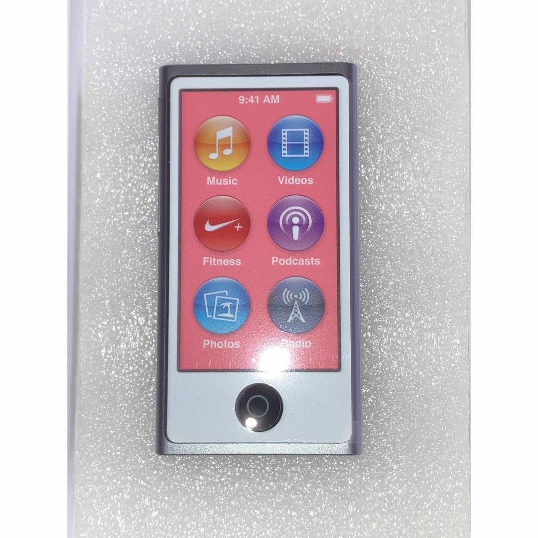 ジャンク品】 iPod nano 16GB 第7世代 紛らわしい ブラック ジャンク品】 iPod nano 16GB 第7世代 紛らわしい ブラック