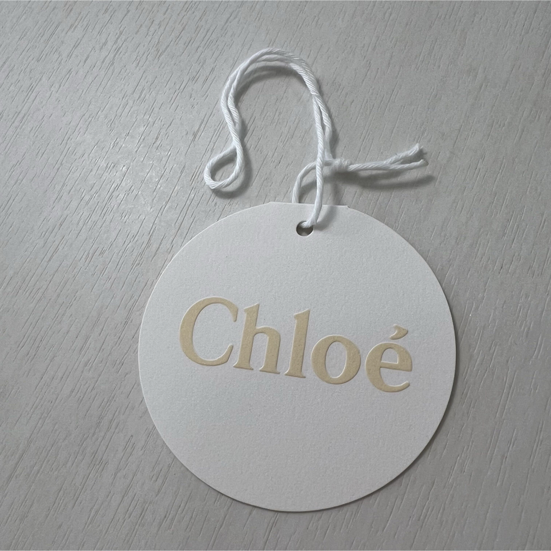 Chloe(クロエ)のタグ有 Chloe クロエ フリル ブラウス ボリューム スリーブ ネイビー レディースのトップス(シャツ/ブラウス(長袖/七分))の商品写真