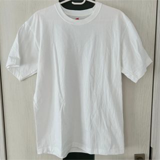 ヘインズ　メンズ　白Tシャツ　Lサイズ