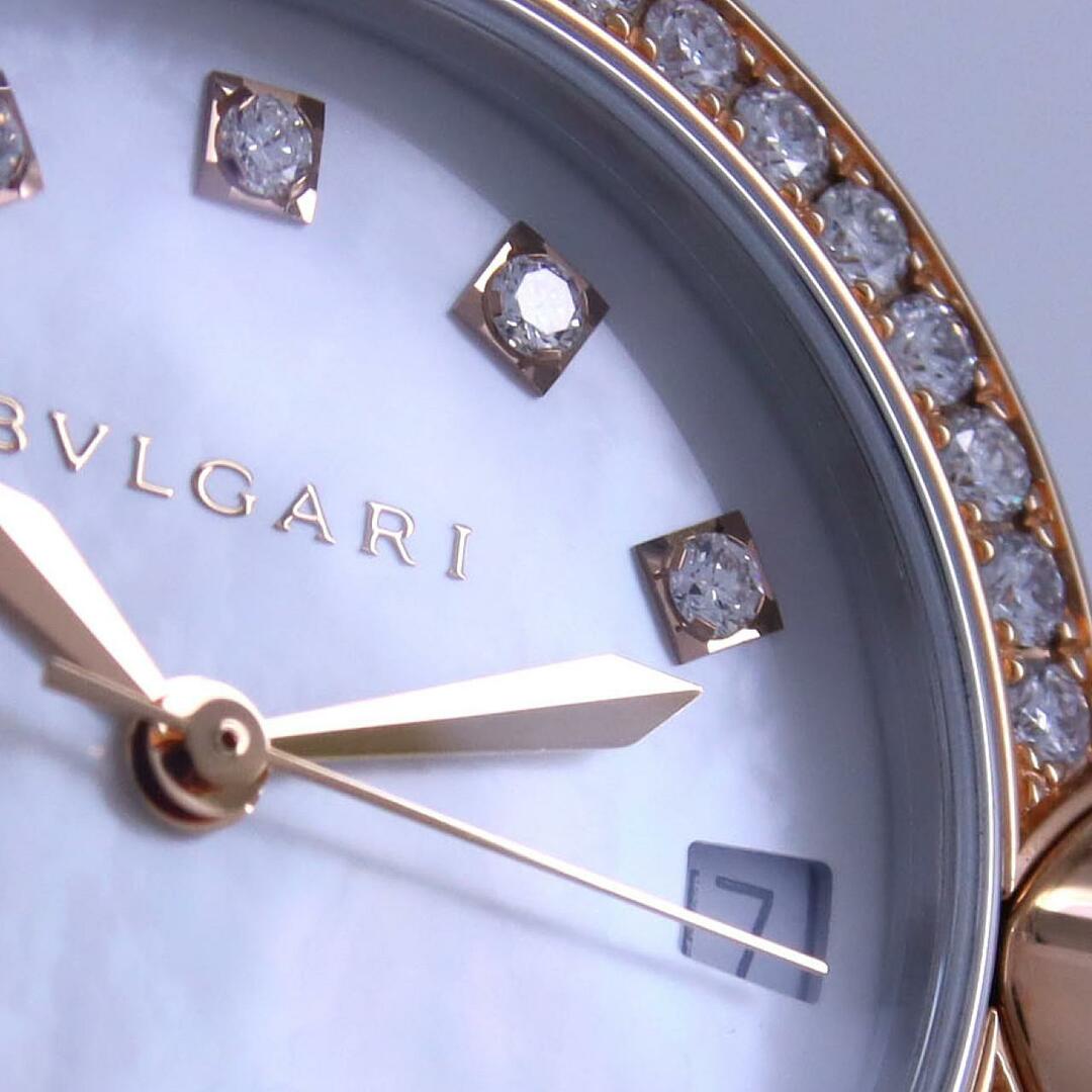 BVLGARI(ブルガリ)の【新品】ブルガリ ルチェア PGコンビ/D･11P LUP33SG/LU33WSPGDSPGD/11 SSxPG 自動巻 レディースのファッション小物(腕時計)の商品写真