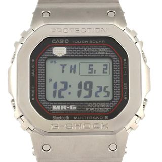 カシオ(CASIO)のカシオ G-SHOCK･MR-G 電波時計 MRG-B5000D-1JR TI ソーラークォーツ(腕時計(デジタル))