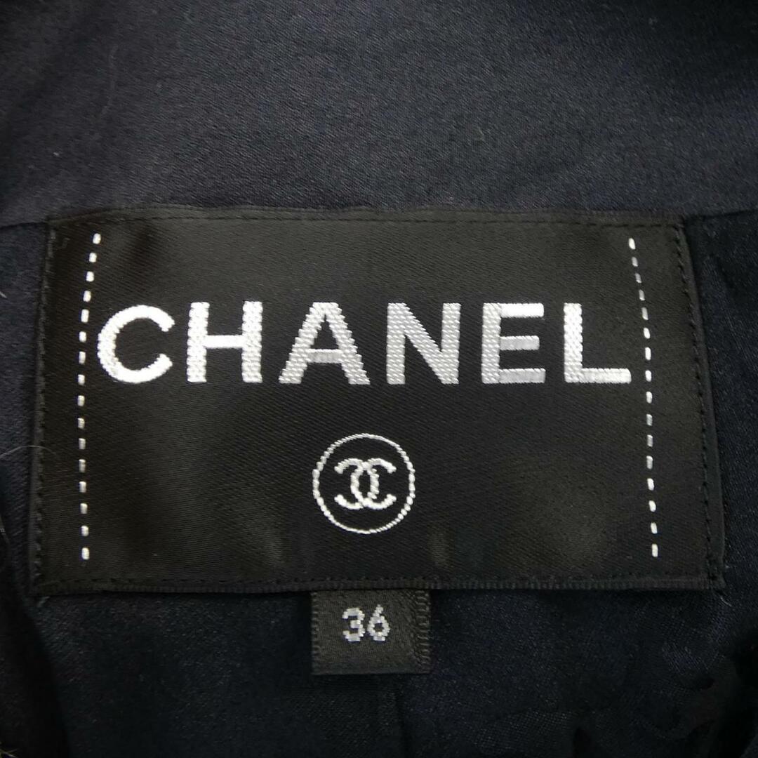 CHANEL(シャネル)のシャネル CHANEL ノーカラージャケット レディースのジャケット/アウター(テーラードジャケット)の商品写真