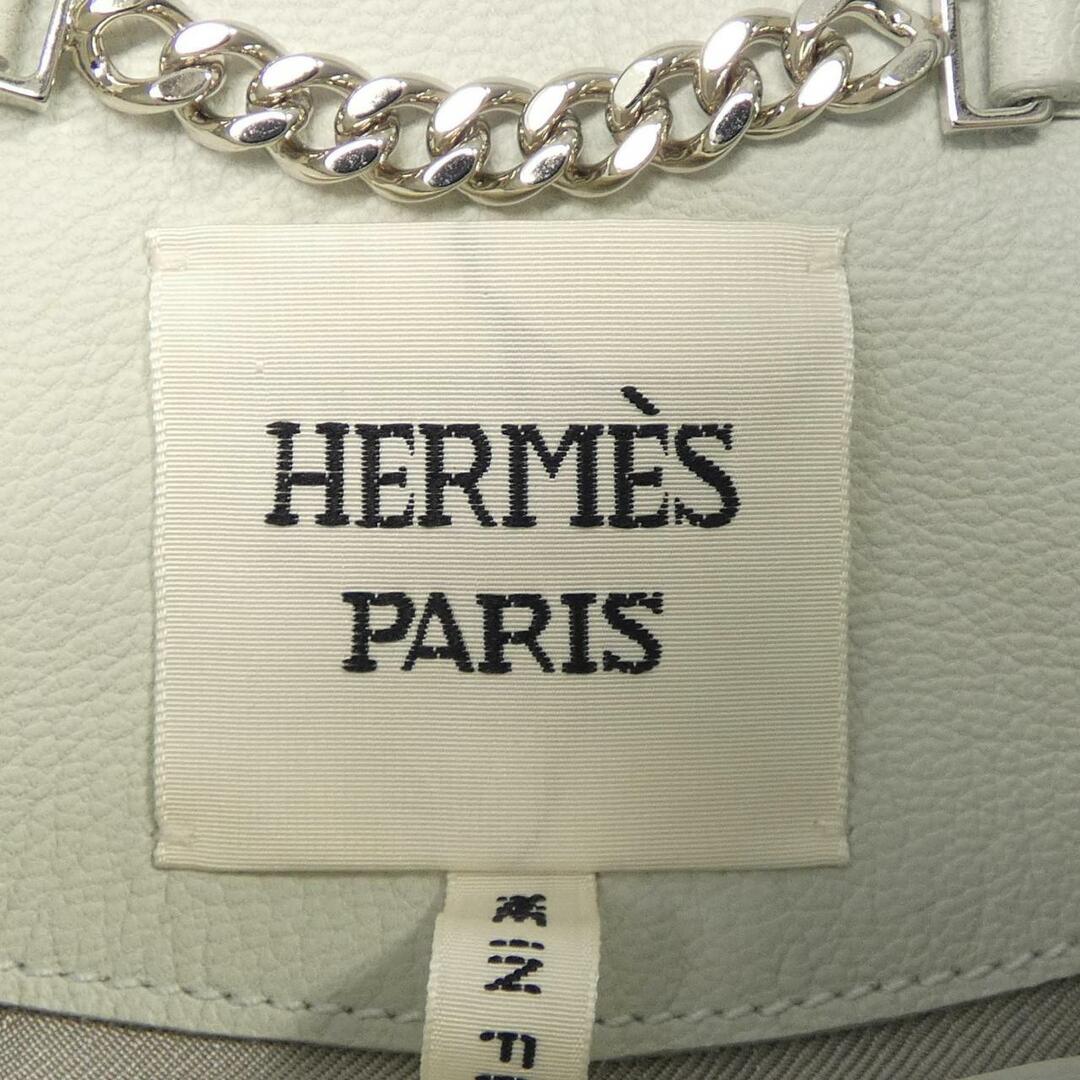 Hermes(エルメス)のエルメス HERMES レザージャケット レディースのジャケット/アウター(テーラードジャケット)の商品写真