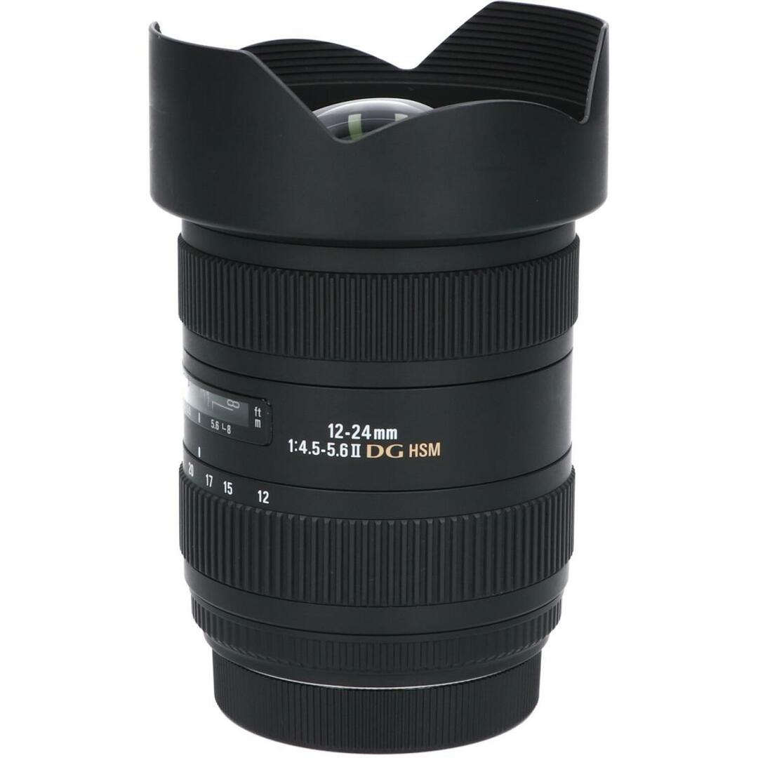 SIGMA(シグマ)のＳＩＧＭＡ　ＥＯＳ１２－２４ｍｍ　Ｆ４．５－５．６ＩＩＤＧ　ＨＳＭ スマホ/家電/カメラのカメラ(レンズ(ズーム))の商品写真