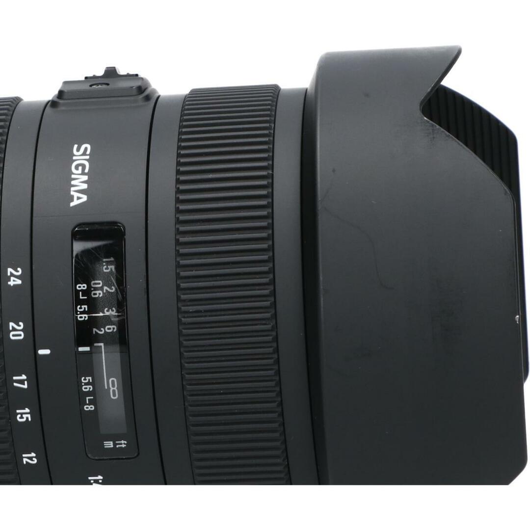 SIGMA(シグマ)のＳＩＧＭＡ　ＥＯＳ１２－２４ｍｍ　Ｆ４．５－５．６ＩＩＤＧ　ＨＳＭ スマホ/家電/カメラのカメラ(レンズ(ズーム))の商品写真