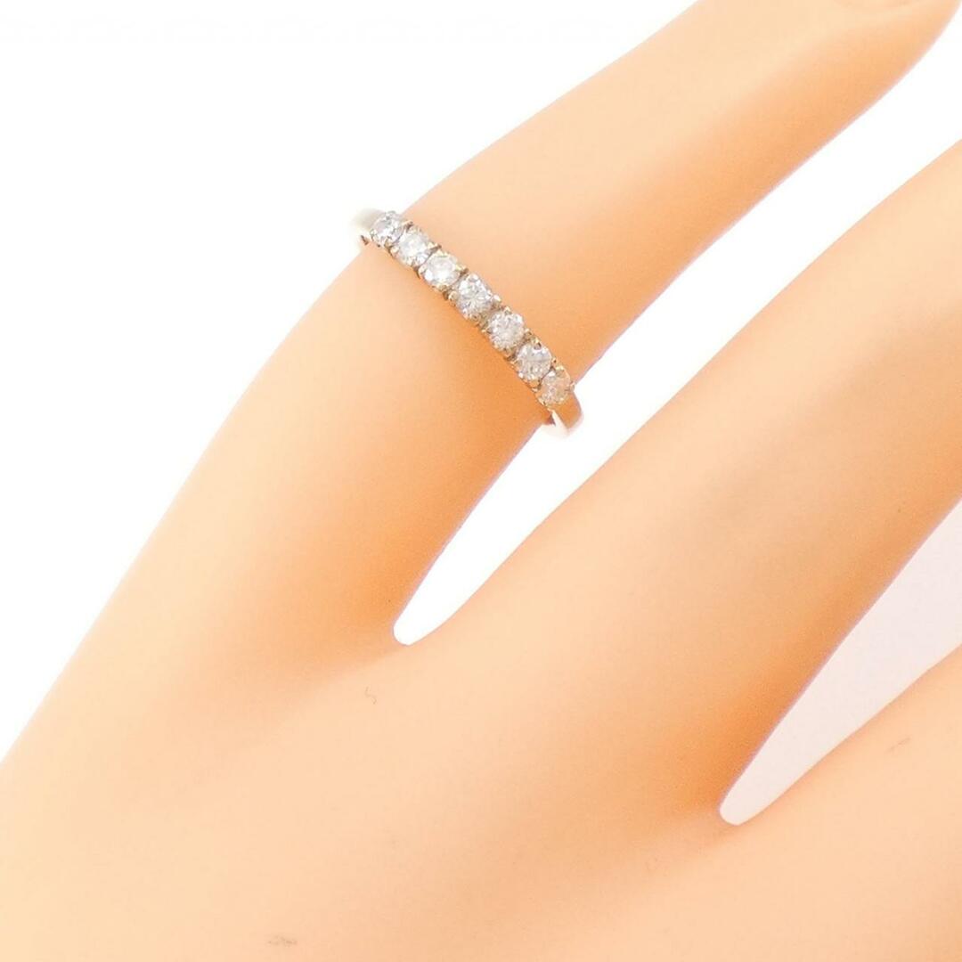 K18PG ダイヤモンド ピンキー リング 0.17CT レディースのアクセサリー(リング(指輪))の商品写真