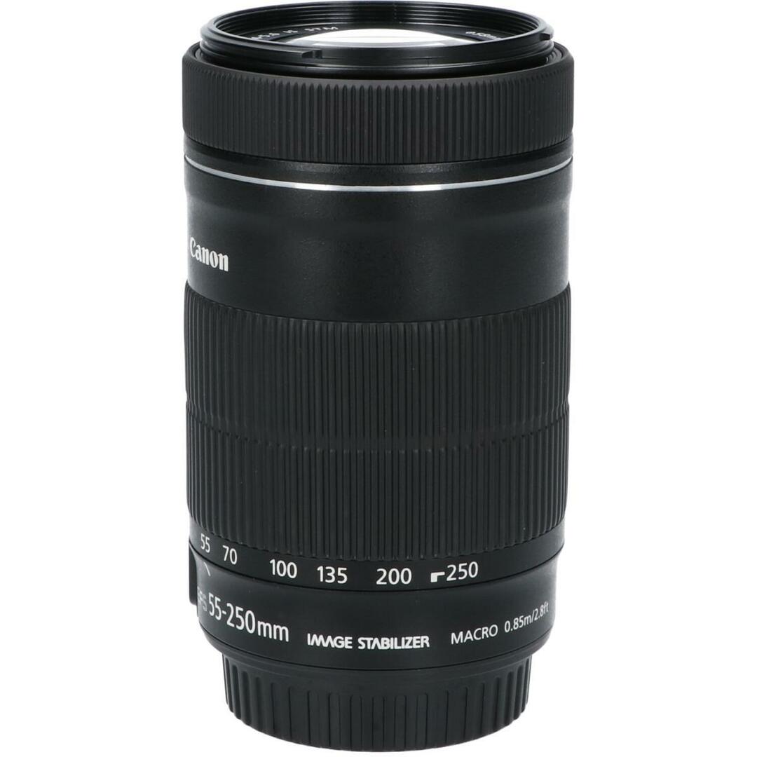 Canon(キヤノン)のＣＡＮＯＮ　ＥＦ－Ｓ５５－２５０ｍｍ　Ｆ４－５．６ＩＳ　ＳＴＭ スマホ/家電/カメラのカメラ(レンズ(ズーム))の商品写真