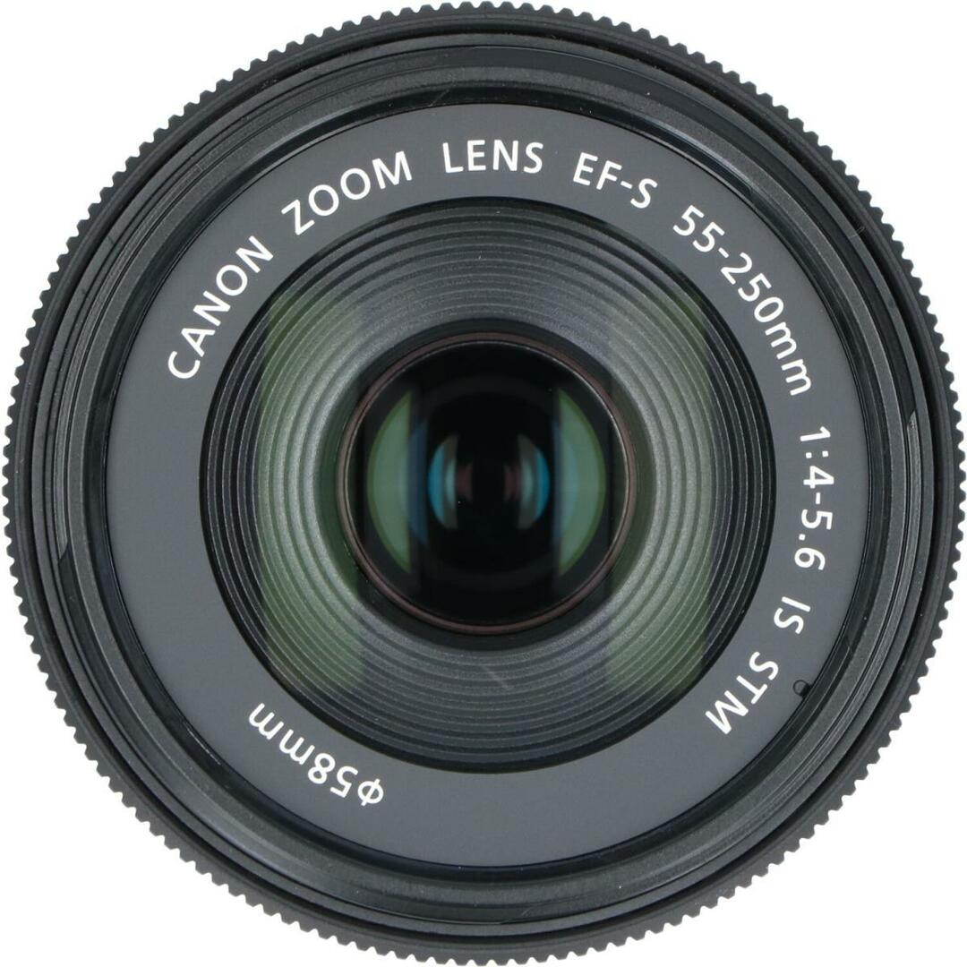 Canon(キヤノン)のＣＡＮＯＮ　ＥＦ－Ｓ５５－２５０ｍｍ　Ｆ４－５．６ＩＳ　ＳＴＭ スマホ/家電/カメラのカメラ(レンズ(ズーム))の商品写真