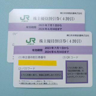 ジェイアール(JR)のあ様専用 (24時迄) 4枚 JR東日本 株主優待券(その他)