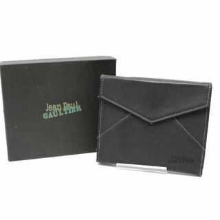 ジャンポールゴルチエ(Jean-Paul GAULTIER)のジャン ポール ゴルチエ 折り財布 ウォレット 折り紙 origami レザー(財布)