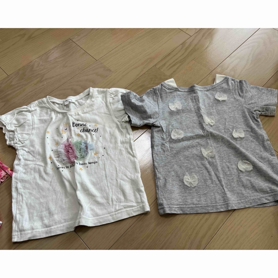 anyFAM(エニィファム)の女の子　半袖　110 まとめ売り キッズ/ベビー/マタニティのキッズ服女の子用(90cm~)(Tシャツ/カットソー)の商品写真