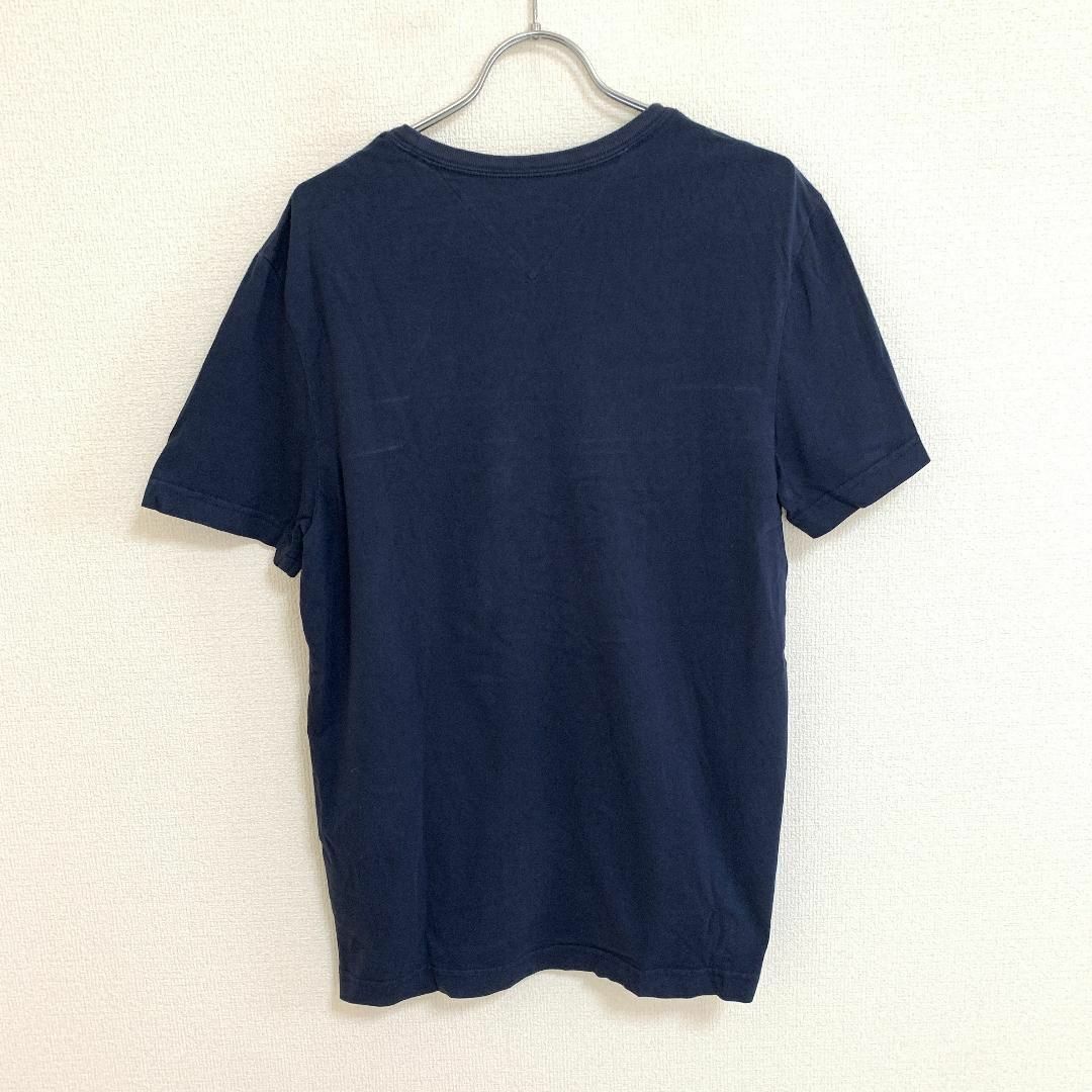 TOMMY HILFIGER(トミーヒルフィガー)のトミーヒルフィガー ロゴTシャツ ユニセックス L ネイビー □ メンズのトップス(Tシャツ/カットソー(半袖/袖なし))の商品写真