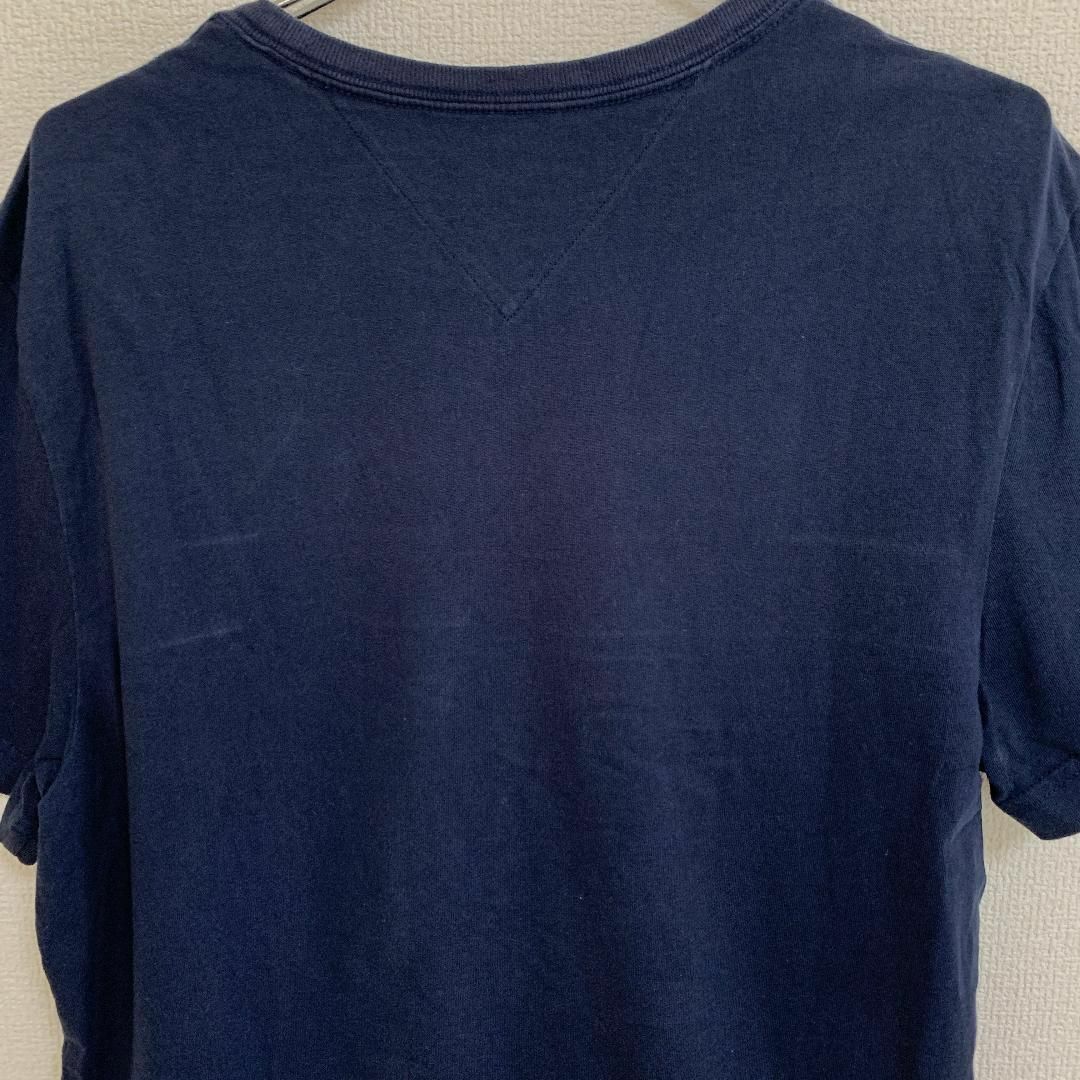 TOMMY HILFIGER(トミーヒルフィガー)のトミーヒルフィガー ロゴTシャツ ユニセックス L ネイビー □ メンズのトップス(Tシャツ/カットソー(半袖/袖なし))の商品写真