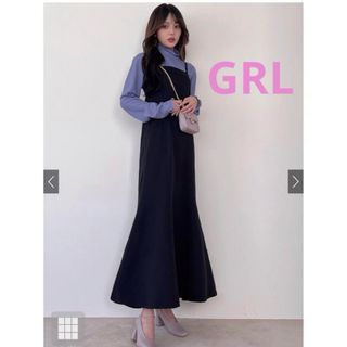 グレイル(GRL)のバックシャーリングマーメイドジャンパースカート(その他)