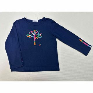 familiar - 【familiar ファミリア】長袖Tシャツ　トップス　りんごの木　刺繍　110