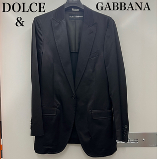 ドルチェアンドガッバーナ(DOLCE&GABBANA)のジャケット テーラード 黒 テーラードジャケット　DOLCE & GABBANA(テーラードジャケット)