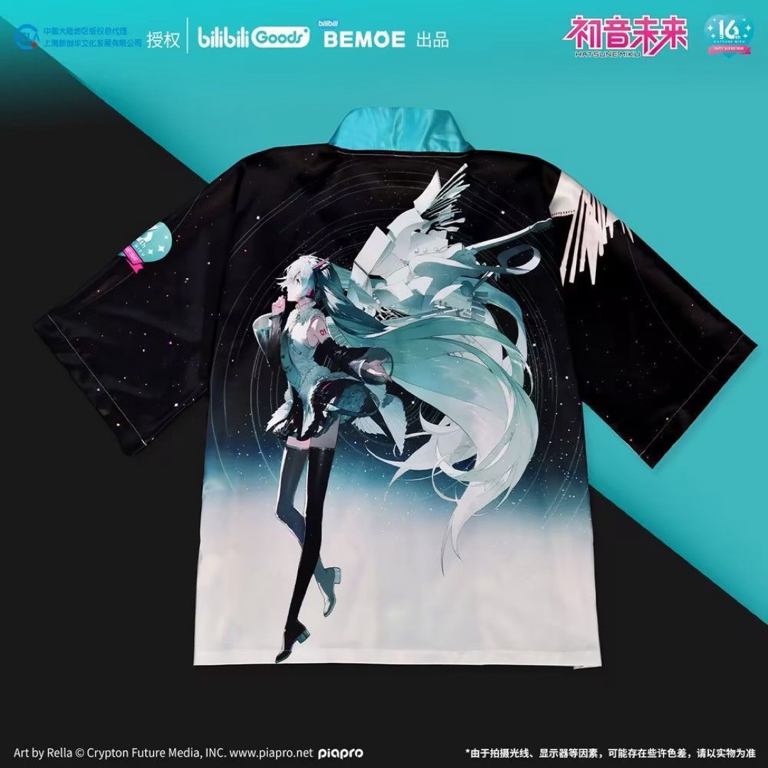 Bilibili 公式正規品初音ミク海外16TH 誕生日記念 法被ハッピ　はっぴ エンタメ/ホビーのおもちゃ/ぬいぐるみ(キャラクターグッズ)の商品写真