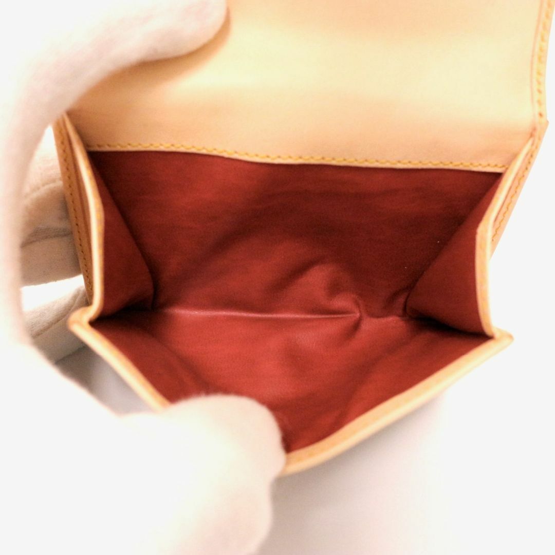 Bally(バリー)のバリー 折り財布 ウォレット ロゴ ヌメ革 レザー 本革 エナメル パテント 茶 レディースのファッション小物(財布)の商品写真