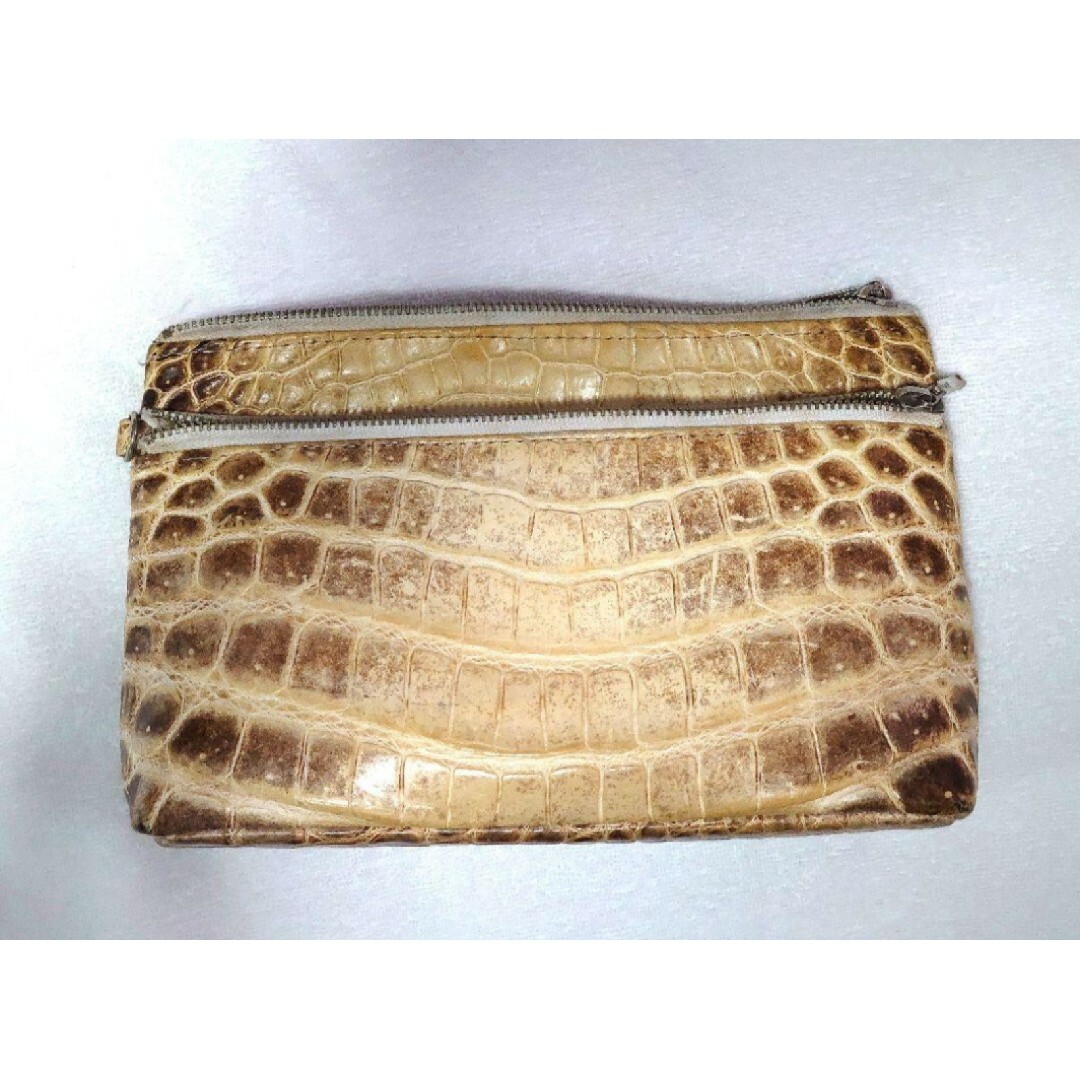 ヒマラヤクロコダイル バッグ オーダーメイド 激安 レディースのバッグ(クラッチバッグ)の商品写真