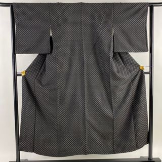 お召 身丈150cm 裄丈63cm 正絹 美品 逸品 【中古】(着物)